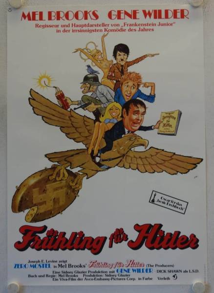 Frühling für Hitler originales deutsches Filmplakat